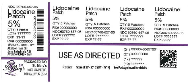 5% Lidocaine — Reference image, actual packaging may vary
