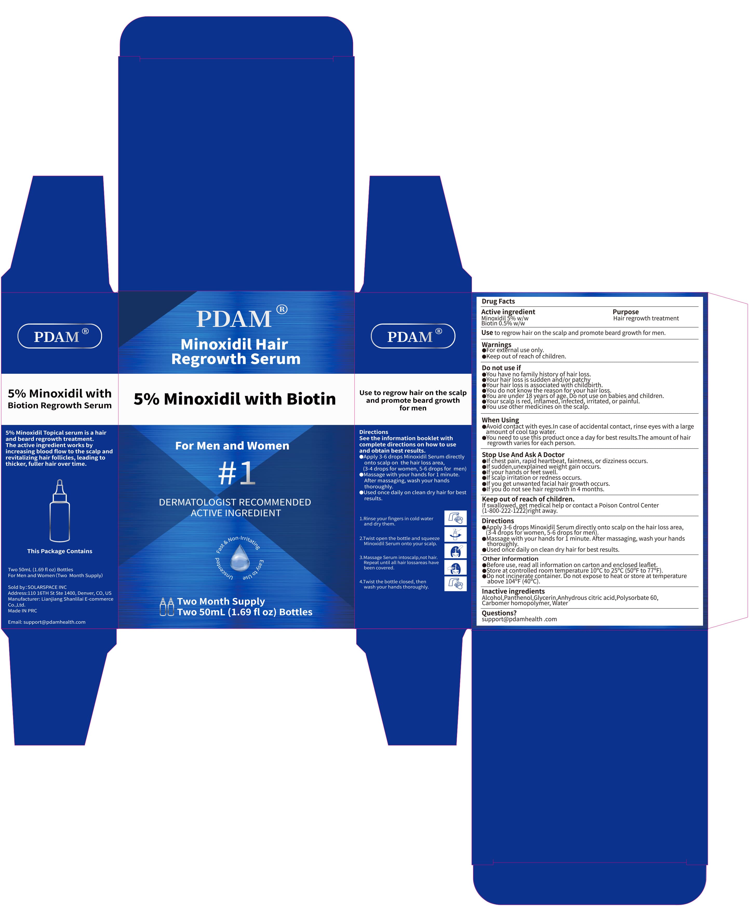 Minoxidil Hair Generation Serum — Reference image, actual packaging may vary
