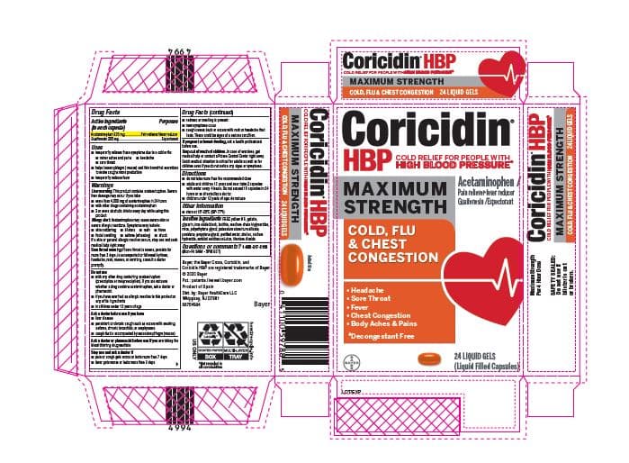 Tylenol Cold Plus Flu Plus Chest Congestion — Reference image, actual packaging may vary