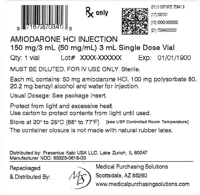 Amiodarone Hydrochloride — Reference image, actual packaging may vary