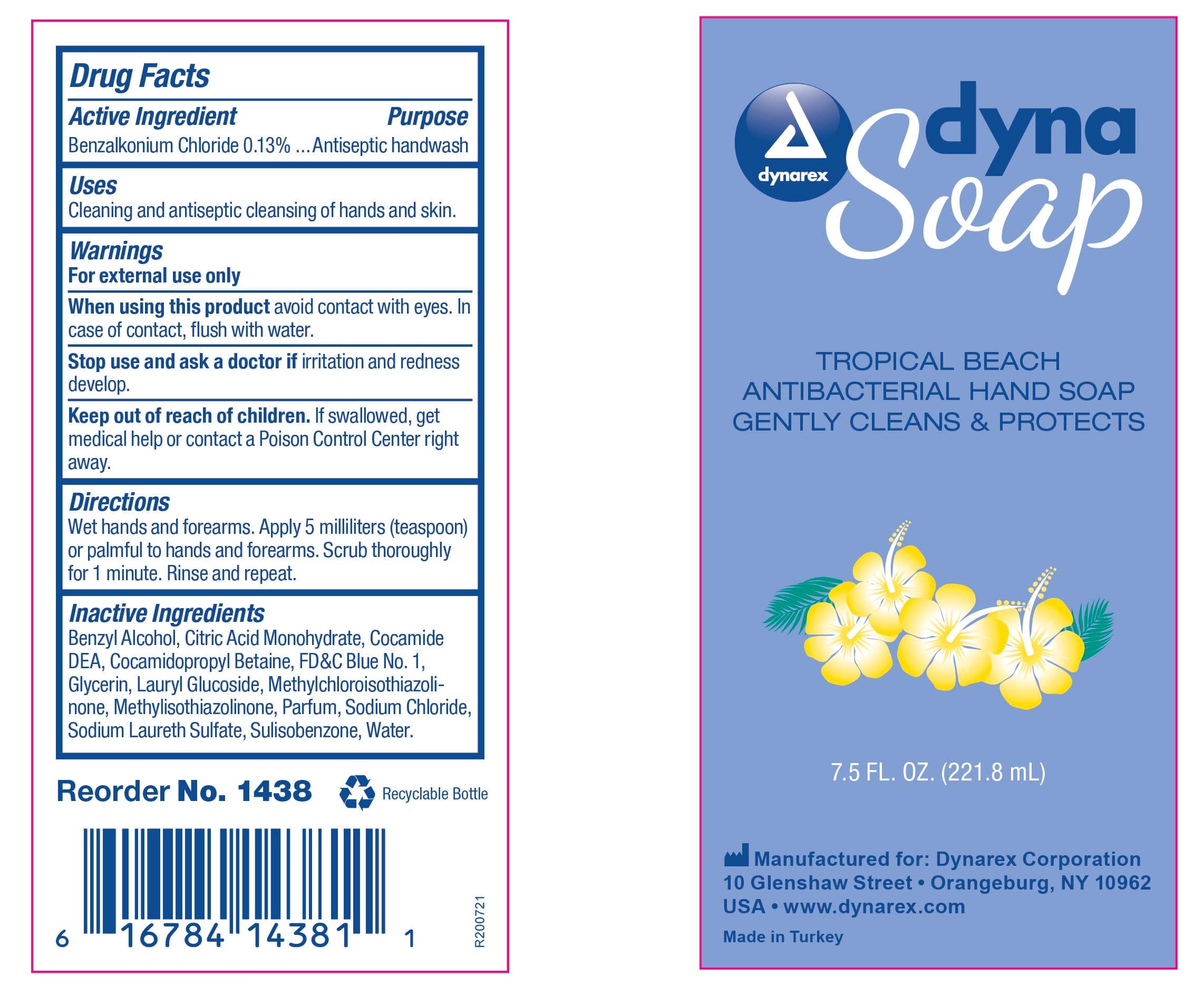 1438 Dynasoap — Reference image, actual packaging may vary
