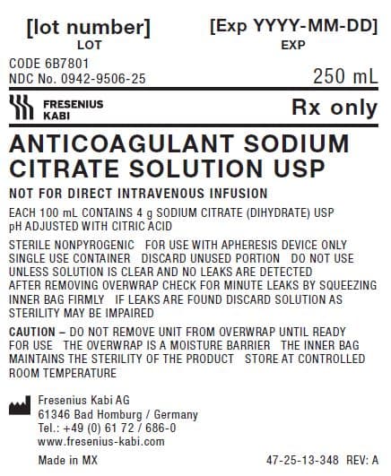 Sodium Citrate Blood-Pack Units, (pl 146 Plastic) — Reference image, actual packaging may vary