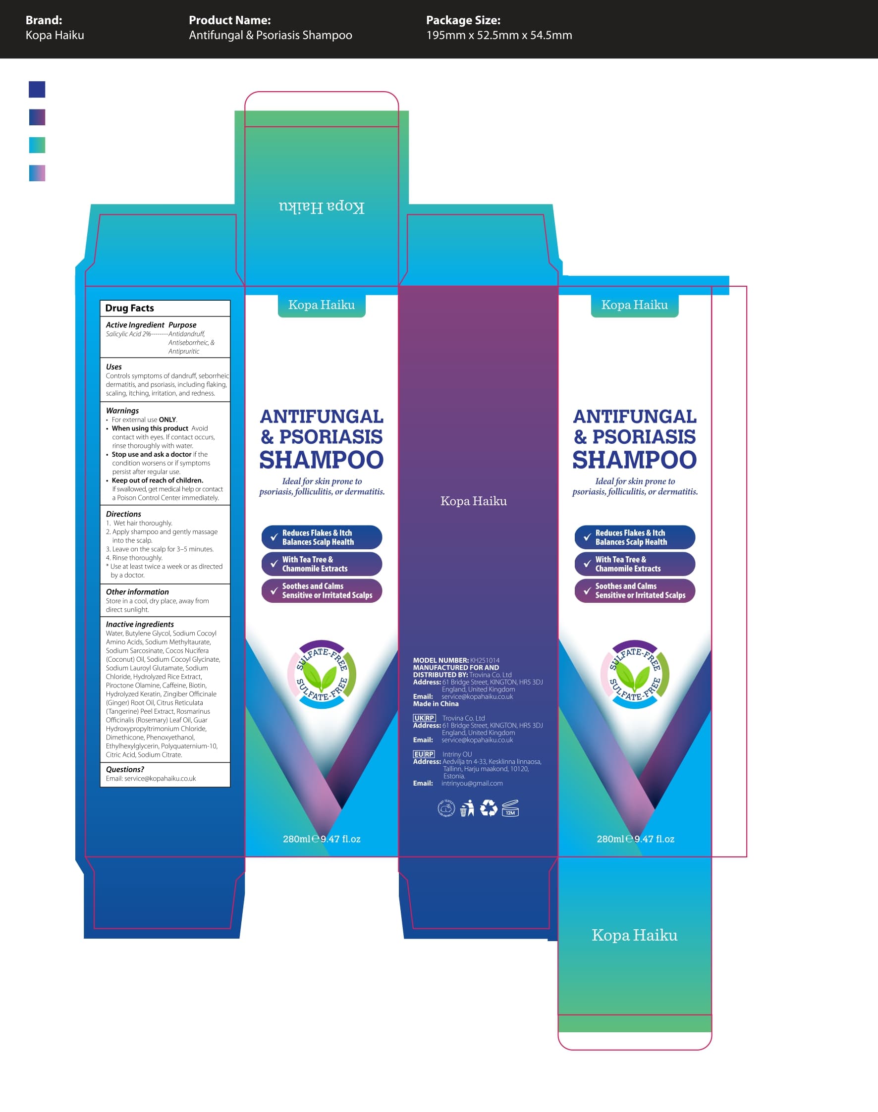 Antifungal — Reference image, actual packaging may vary