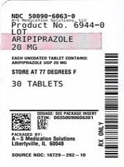 Aripiprazole — Reference image, actual packaging may vary