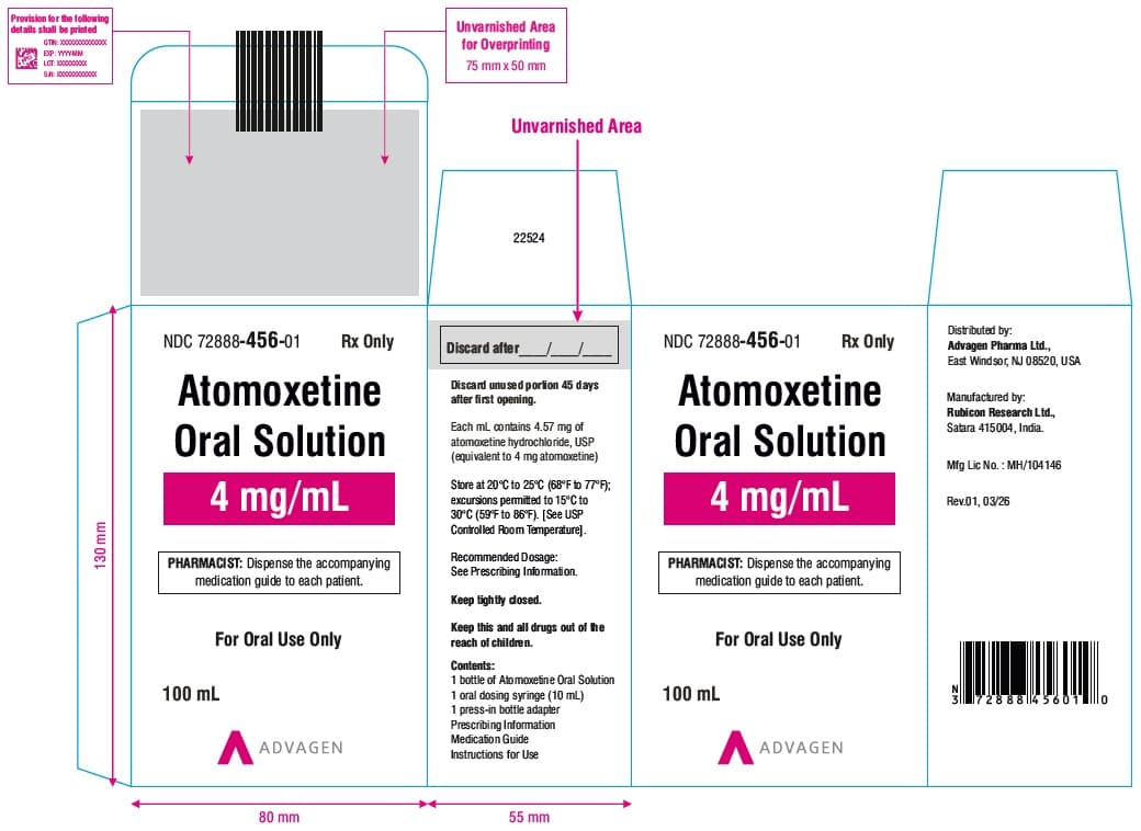 Strattera — Reference image, actual packaging may vary