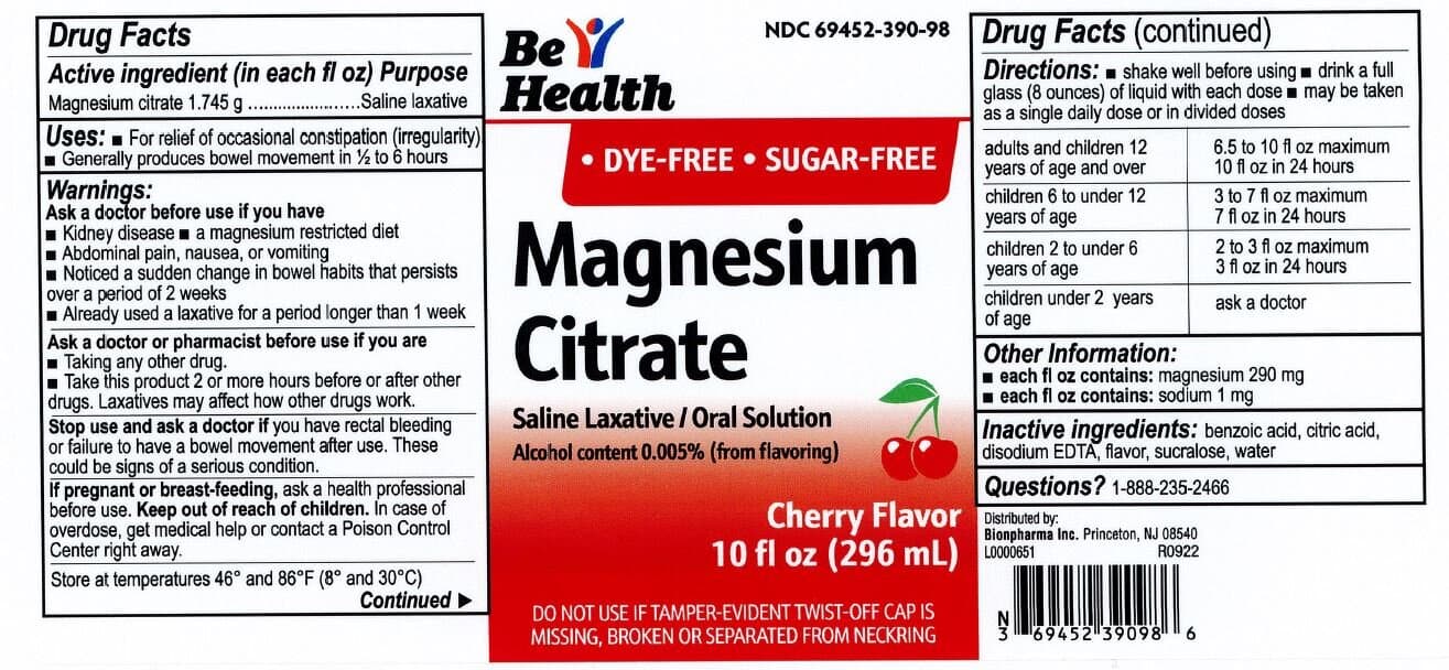 Magnesium Citrate — Reference image, actual packaging may vary