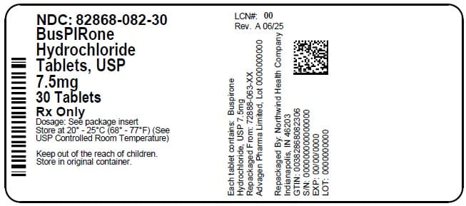 Buspirone HCL — Reference image, actual packaging may vary