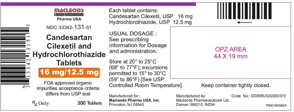Atacand Hct — Reference image, actual packaging may vary