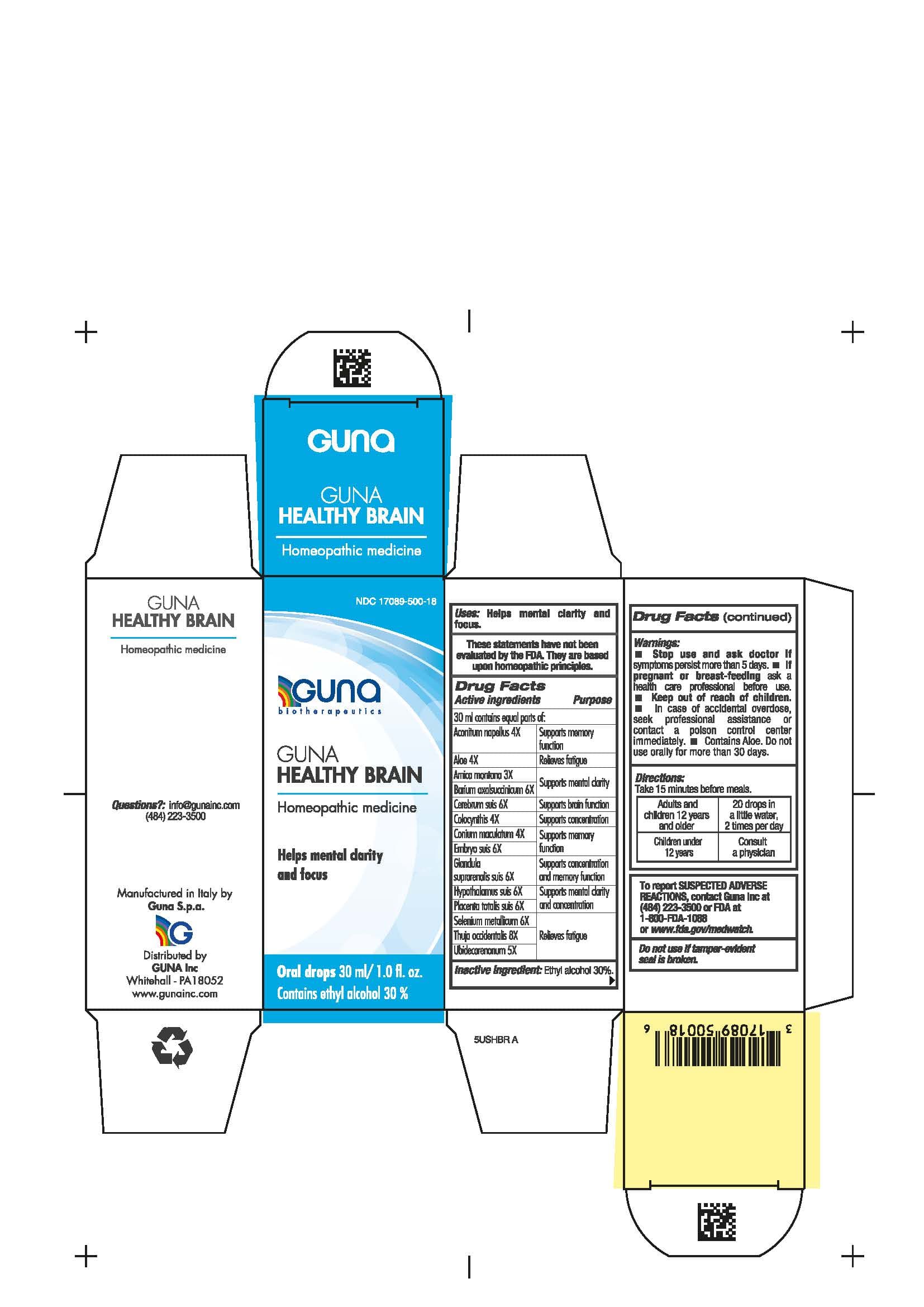 Guna Healthy Brain — Reference image, actual packaging may vary