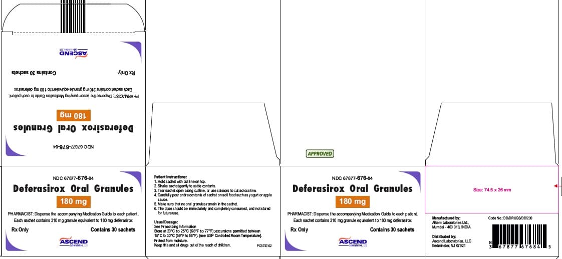 Deferasirox — Reference image, actual packaging may vary