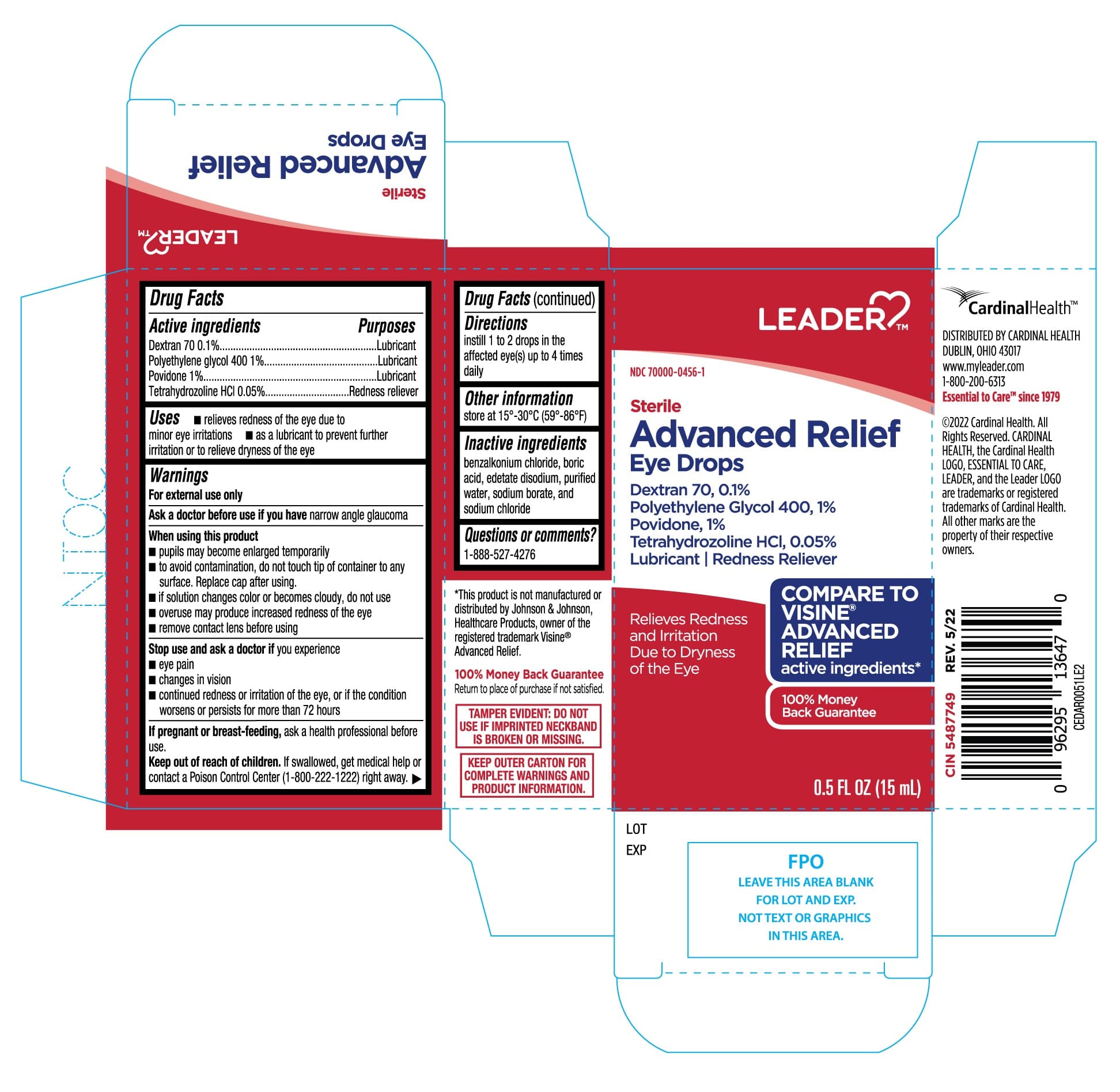 Genteal Tears Moderate Preservative Free — Reference image, actual packaging may vary