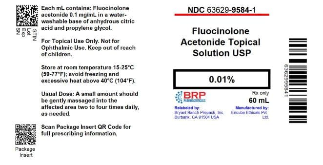 Fluocinolone Acetonide Topical Solution Usp, 0.01% — Reference image, actual packaging may vary