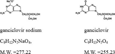 Ganciclovir Sodium — Reference image, actual packaging may vary
