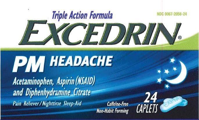 Pain Relief Pm (Acetaminophen, Aspirin, Diphenhydramine Citrate) package label
