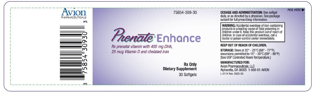 Pnv-DHA (Ascorbic Acid, Cholecalciferol, .alpha.-Tocopherol Acetate, Dl-, Pyridoxine, Folic Acid, Cyanocobalamin, Calcium, Ferrous Fumarate, Magnesium, Doconexent) package label