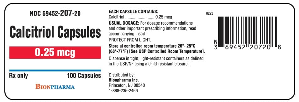 Vectical (Calcitriol) package label