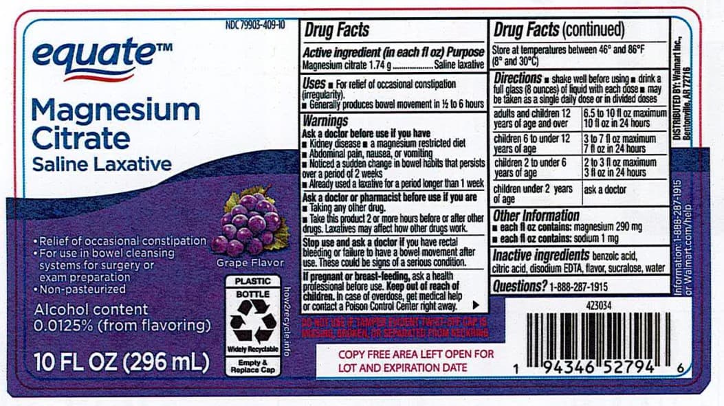 Magnesium Citrate Oral Solution package label