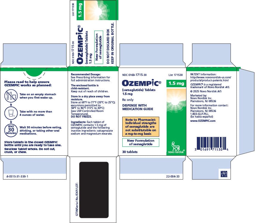 Rybelsus (Oral Semaglutide) package label