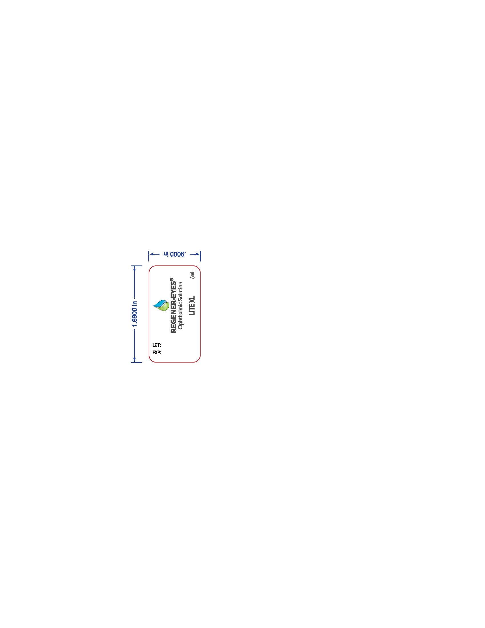 Regener-Eyes Ophthalmic Solution Lite — Reference image, actual packaging may vary