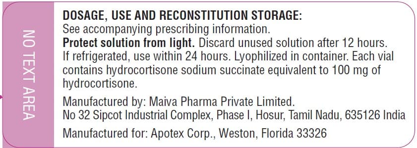 Hydrocortisone Sodium Succinate — Reference image, actual packaging may vary