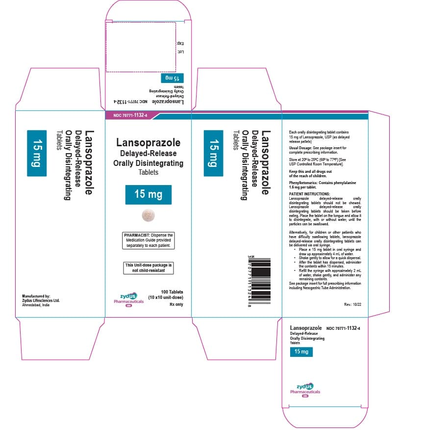 Lansoprazole — Reference image, actual packaging may vary