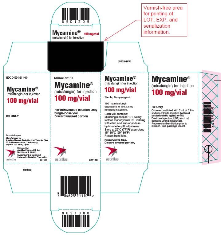 Micafungin Sodium — Reference image, actual packaging may vary