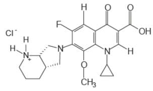 Moxifloxacin Ophthalmic Solution — Reference image, actual packaging may vary