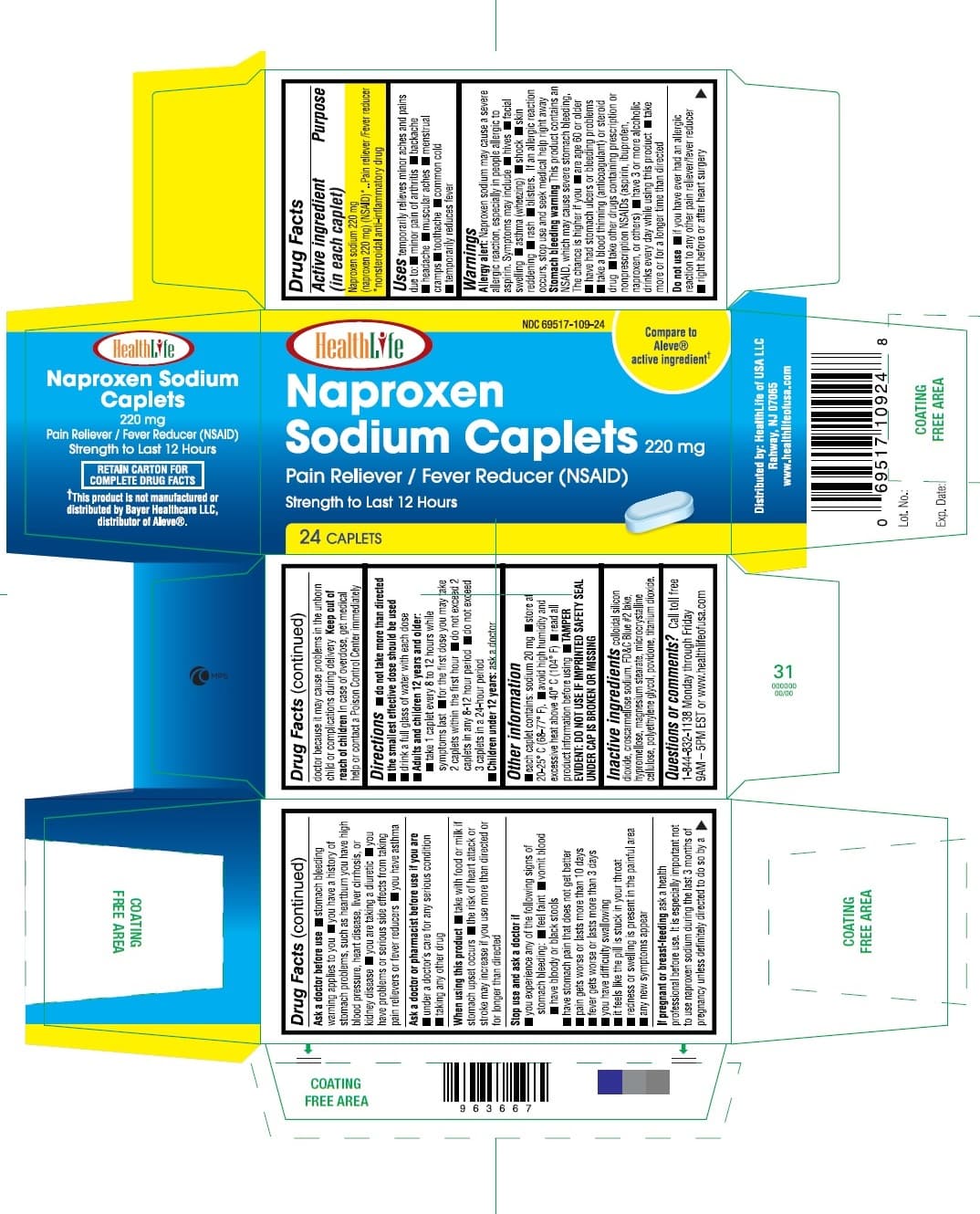 All Day Pain Relief — Reference image, actual packaging may vary
