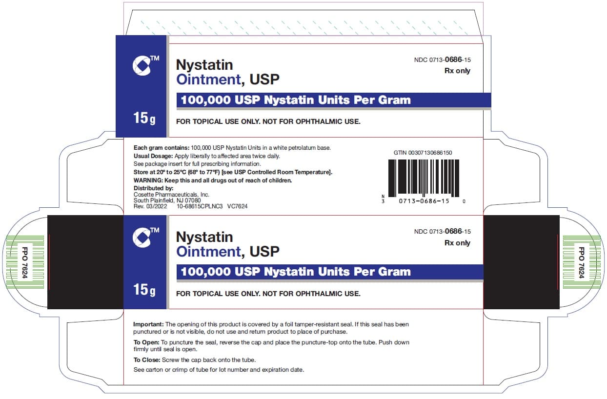 Nystatin Ointment — Reference image, actual packaging may vary