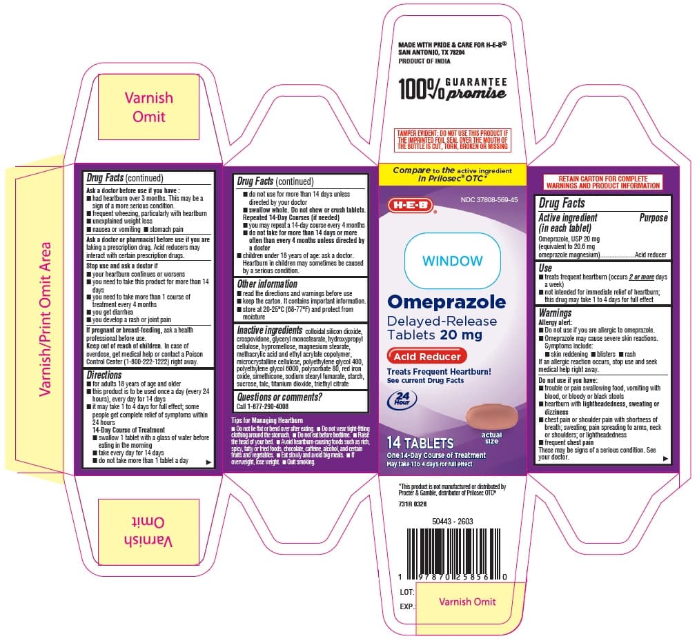 Omeprazole, Sodium Bicarbonate — Reference image, actual packaging may vary