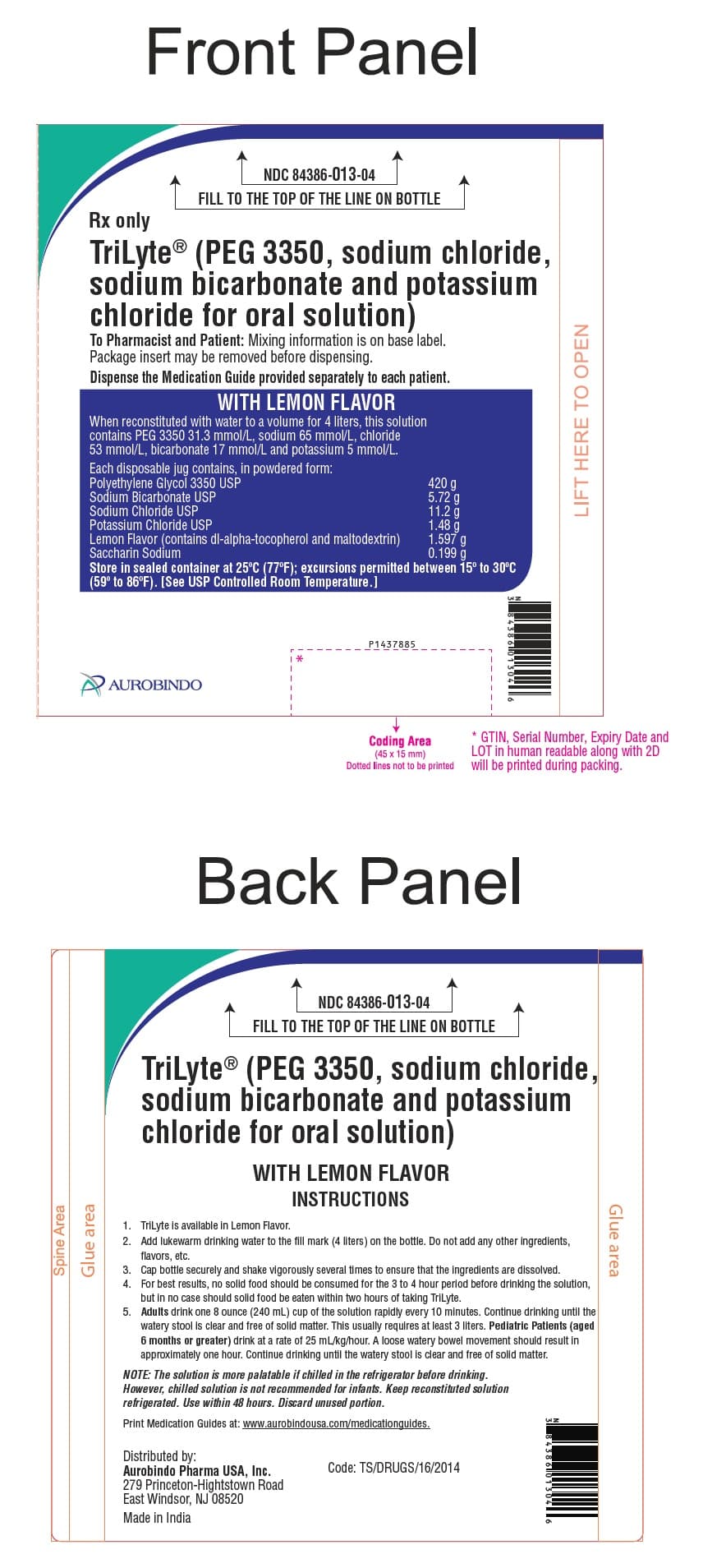 Trilyte — Reference image, actual packaging may vary