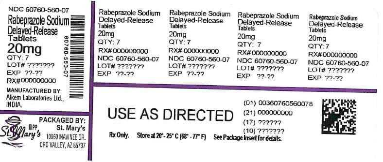 Rabeprazole Sodium — Reference image, actual packaging may vary