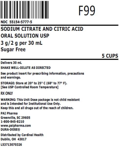 Sodium Citrate and Citric Acid Monohydrate — Reference image, actual packaging may vary