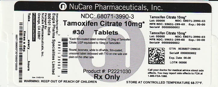 Tamoxifen Citrate — Reference image, actual packaging may vary