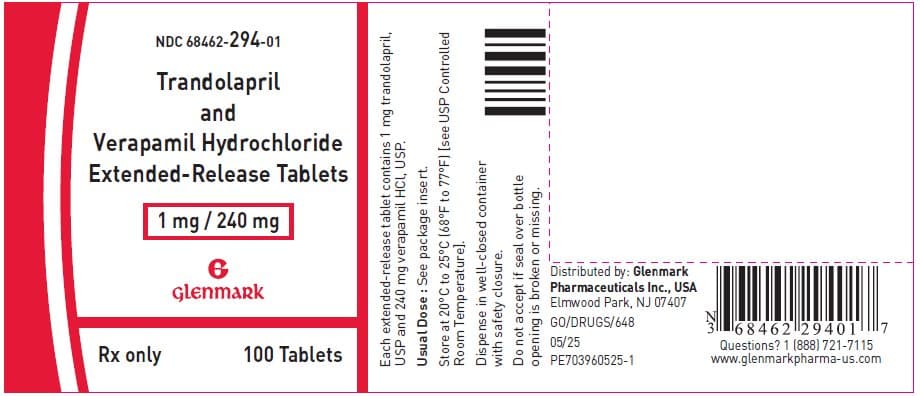Trandolapril — Reference image, actual packaging may vary