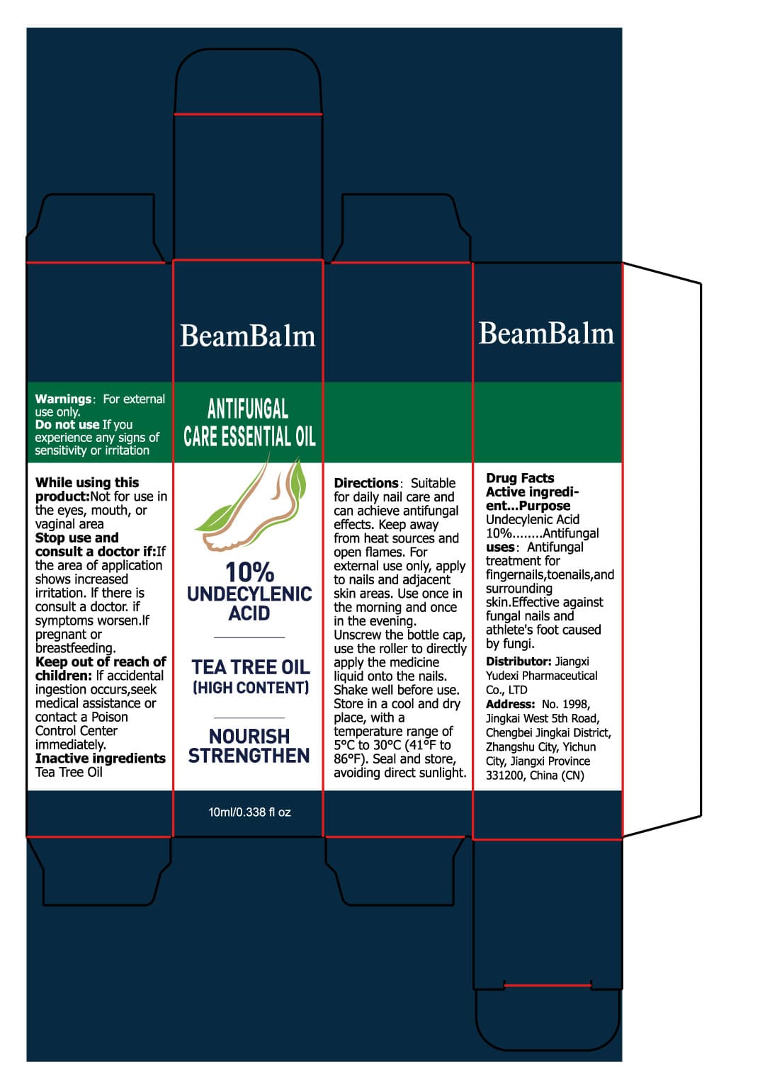 Beambalm Antifungal Care Essential Oil — Reference image, actual packaging may vary