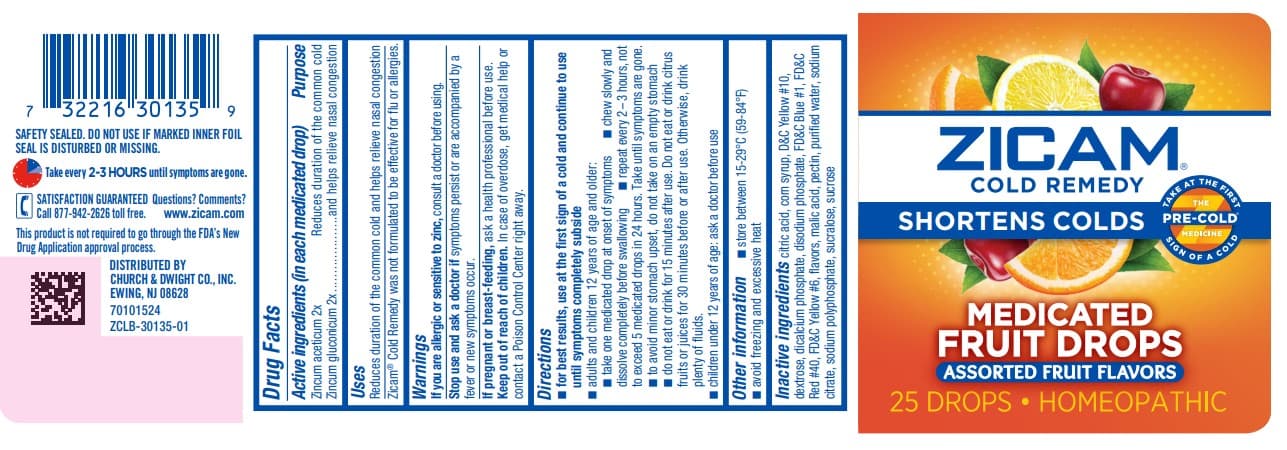Zicam Cold and Flu-Like Symptoms — Reference image, actual packaging may vary