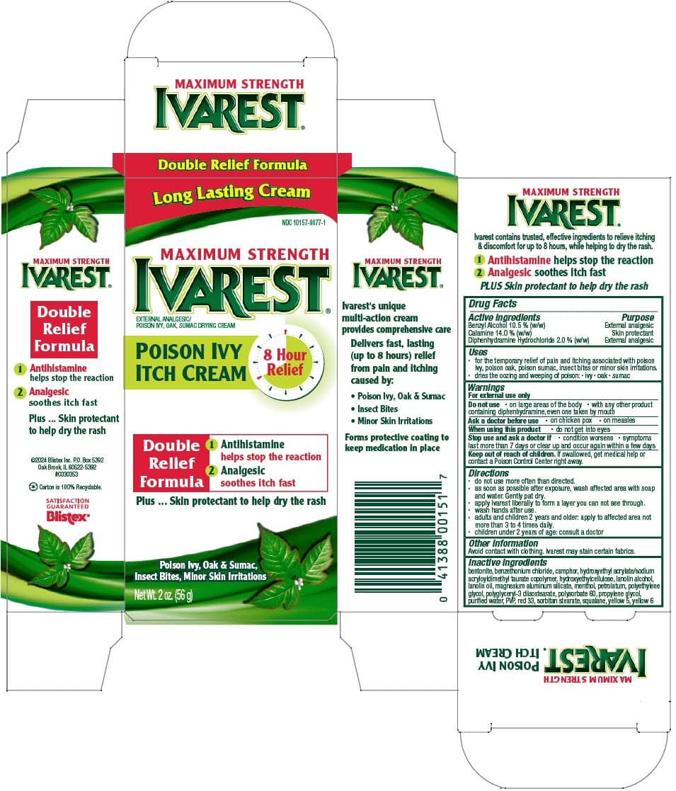 Ivarest package label