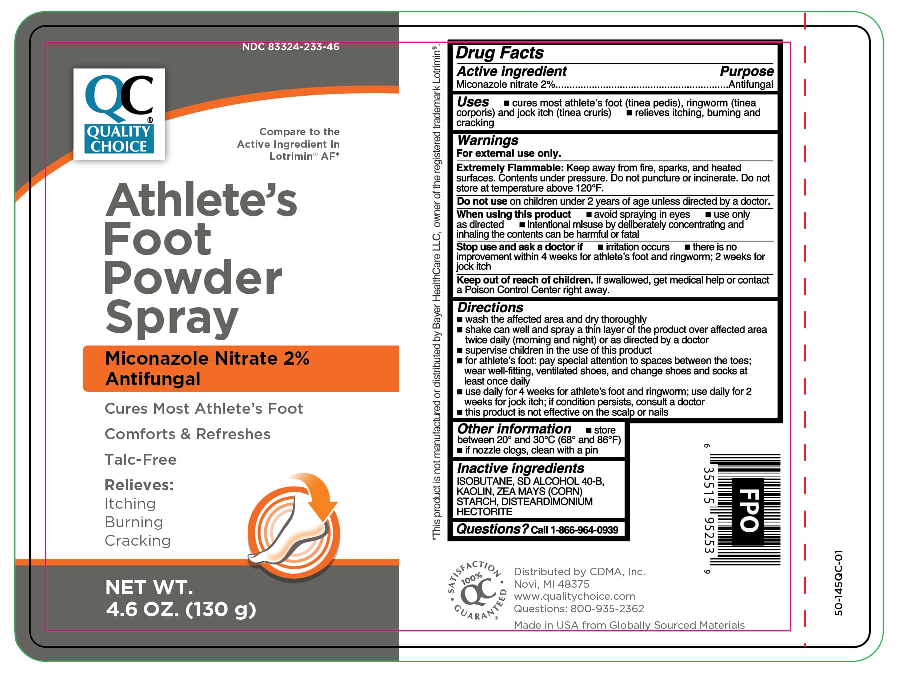 Miconazole Nitrate package label
