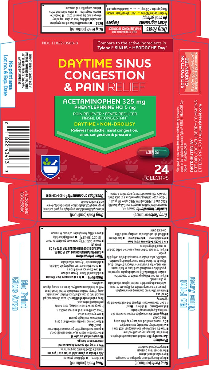 Sinus Pain and Congestion package label