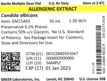 Dematiaceae Mix package label