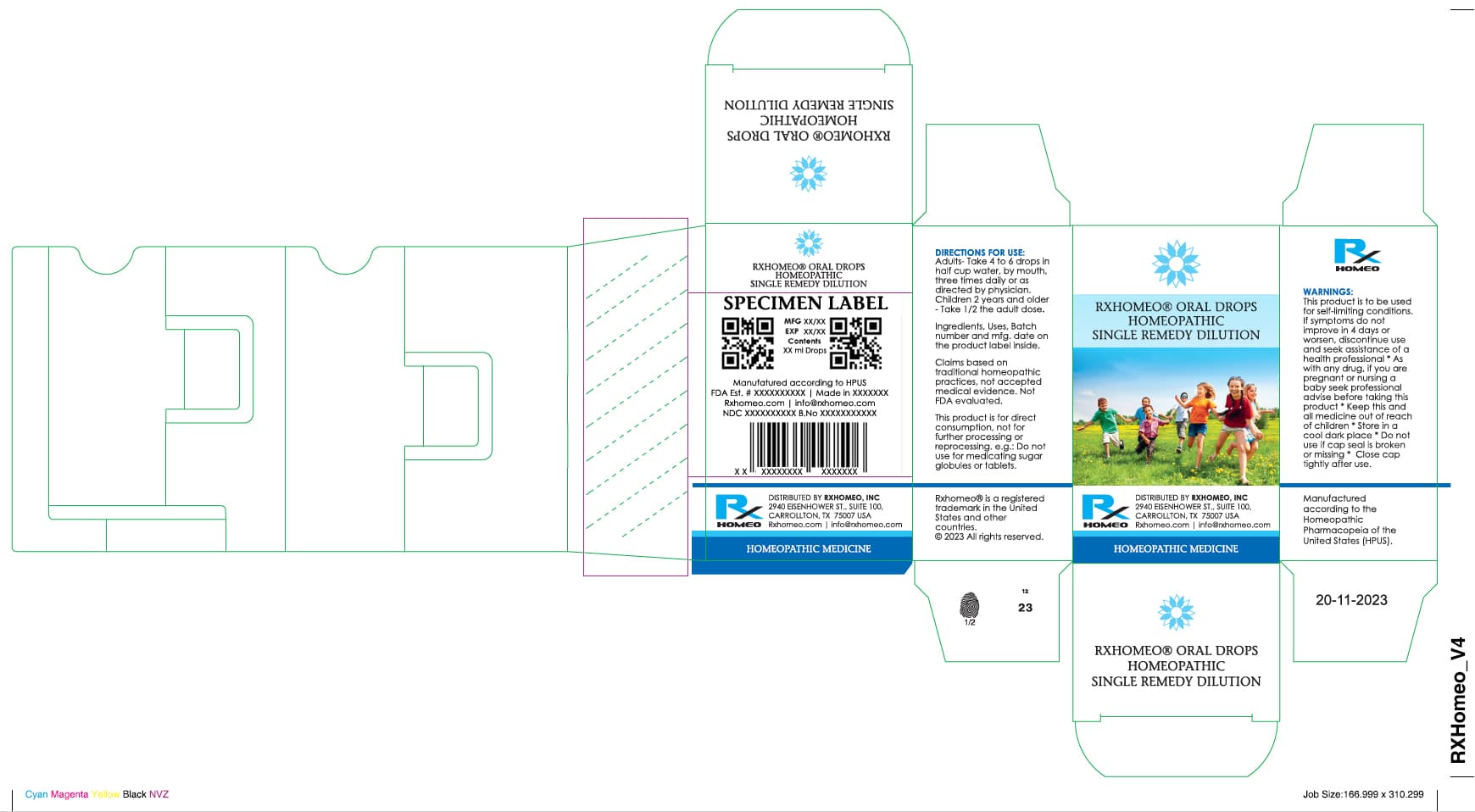 Glonoinum package label