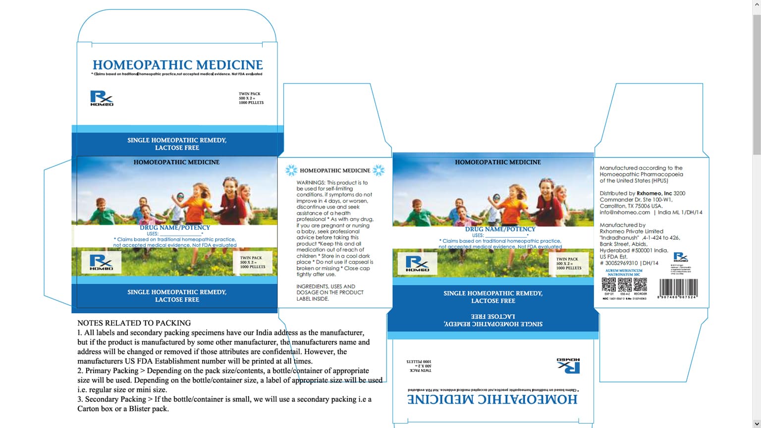 Mag Phos package label