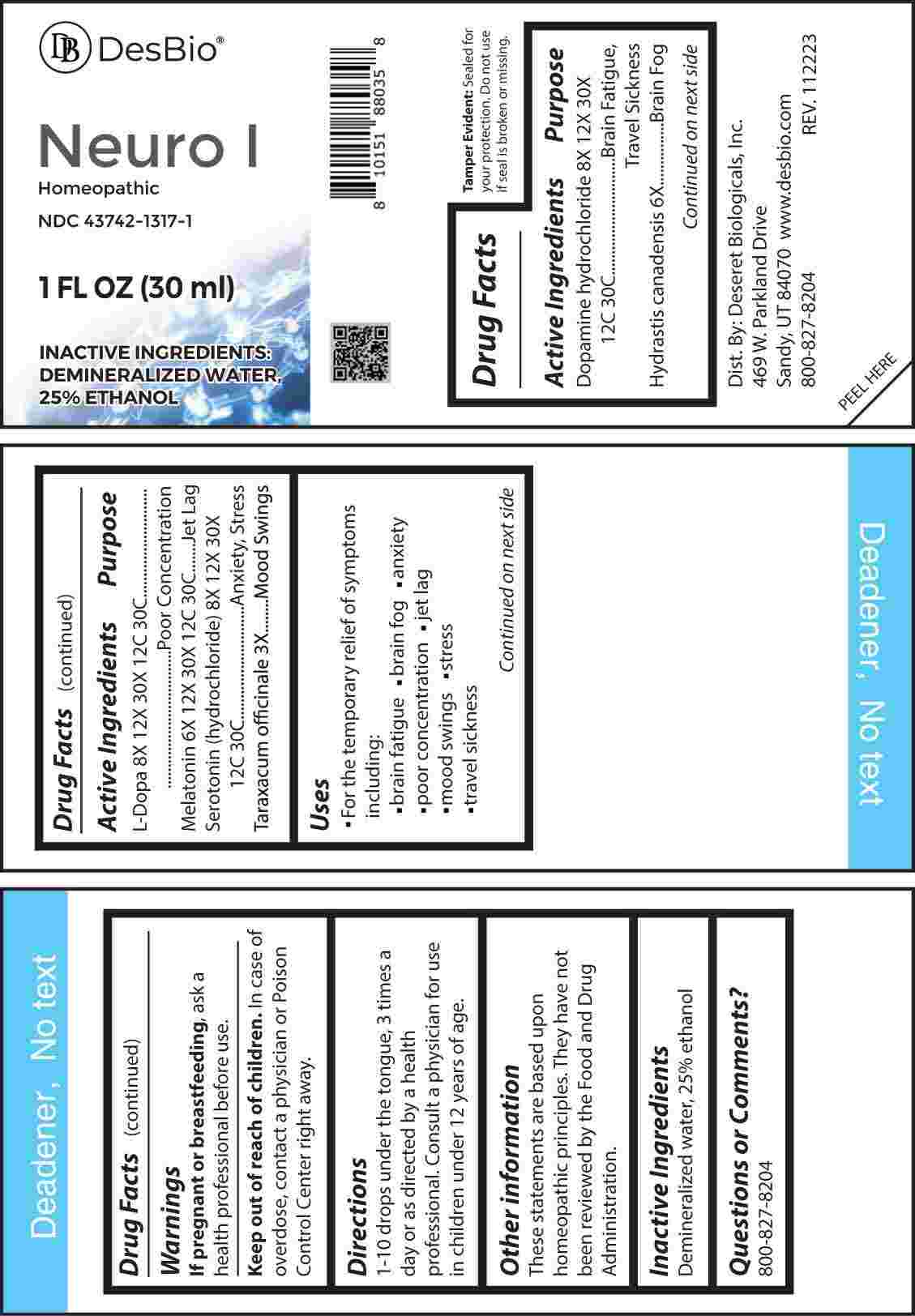 Neuro package label