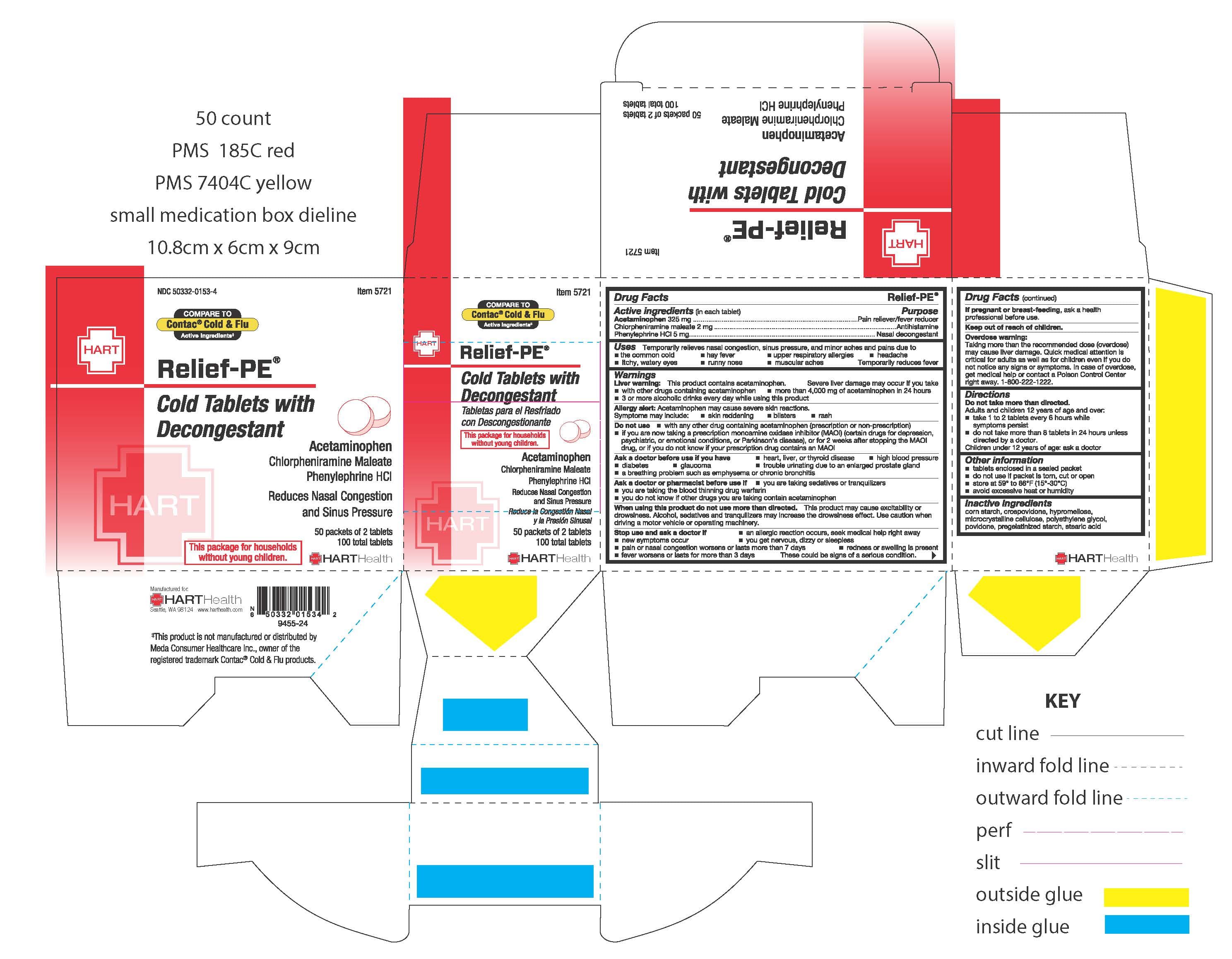 Relief-Pe package label
