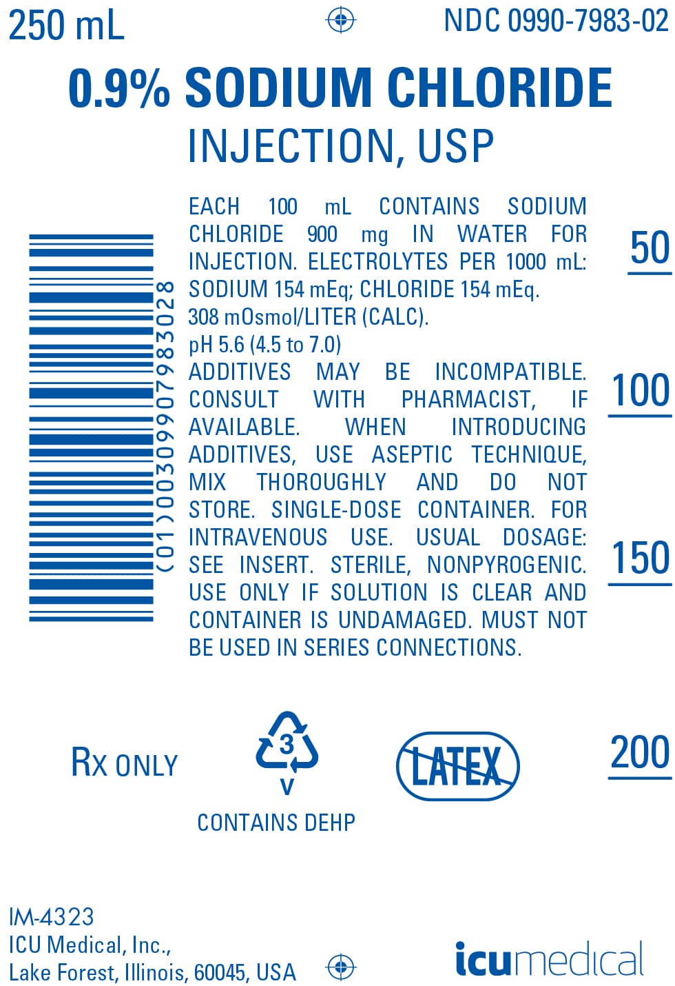 0.9% Sodium Chloride package label