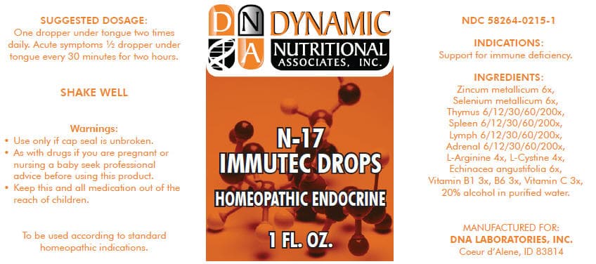 N-17 package label