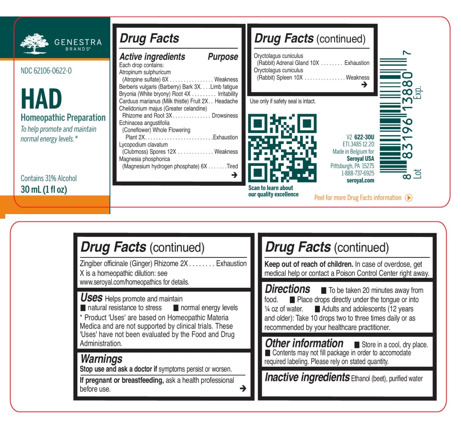 Had package label