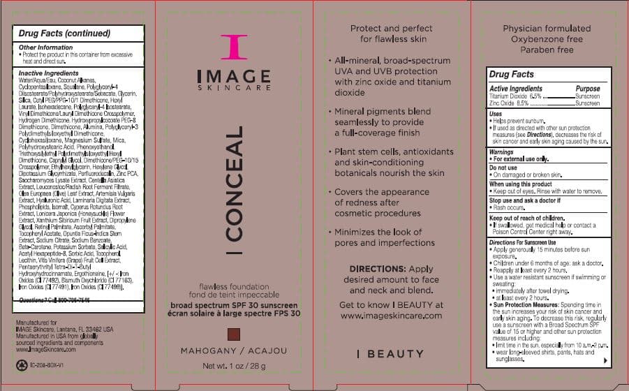 I Conceal Flawless Foundation Broad Spectrum SPF 30... package label