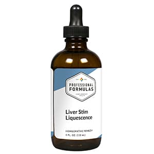 Liver Stim Liquescence package label